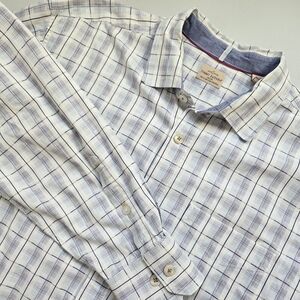 Tommy Bahama Jeans Shirt Island Crafted Mens XL/TG Cotton Long‎ Sleeve Button up